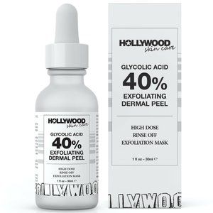 Hollywood Skincare Exfoliating Derma Peel 40% Glycolic Acid